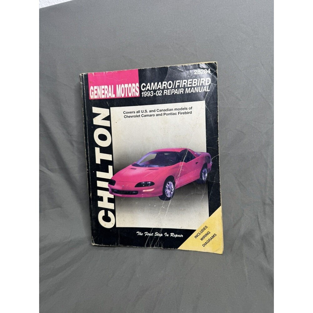 Chilton General Motors Camaro/Firebird 1993-2002 Repair Manual #28284 Haynes